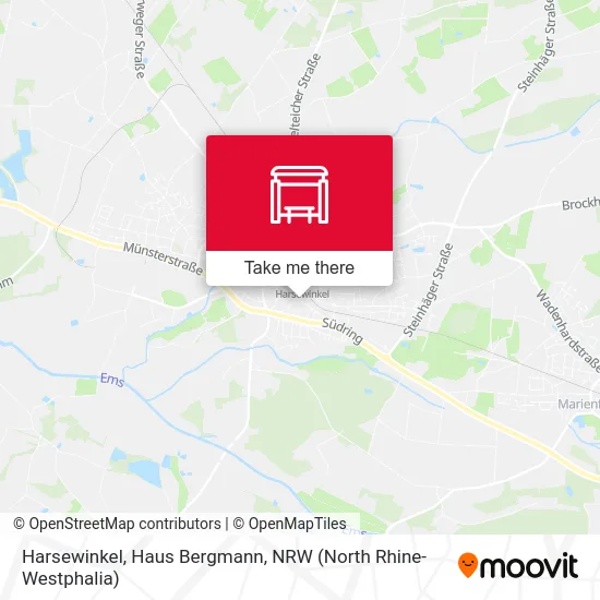 Harsewinkel, Haus Bergmann map