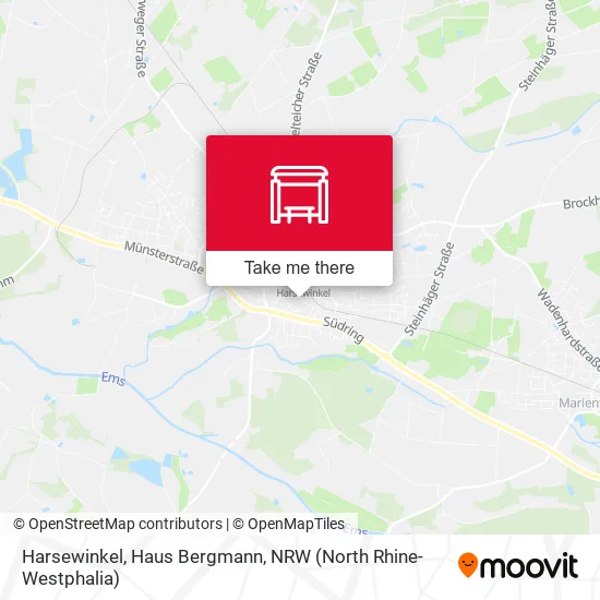 Карта Harsewinkel, Haus Bergmann