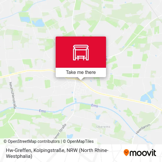 Карта Hw-Greffen, Kolpingstraße
