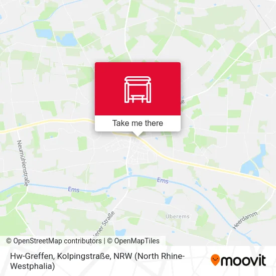 Карта Hw-Greffen, Kolpingstraße