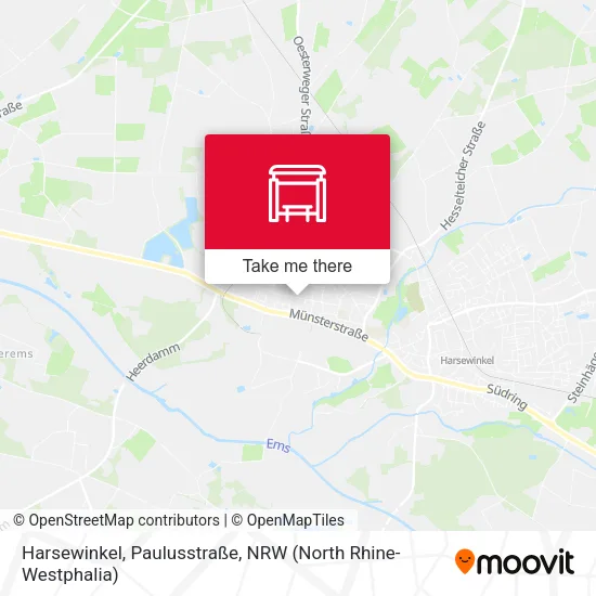 Карта Harsewinkel, Paulusstraße