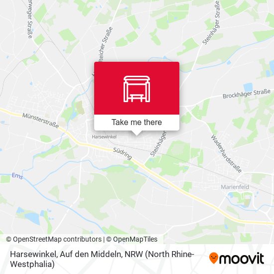 Harsewinkel, Auf den Middeln map
