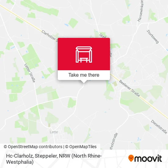 Карта Hc-Clarholz, Steppeler