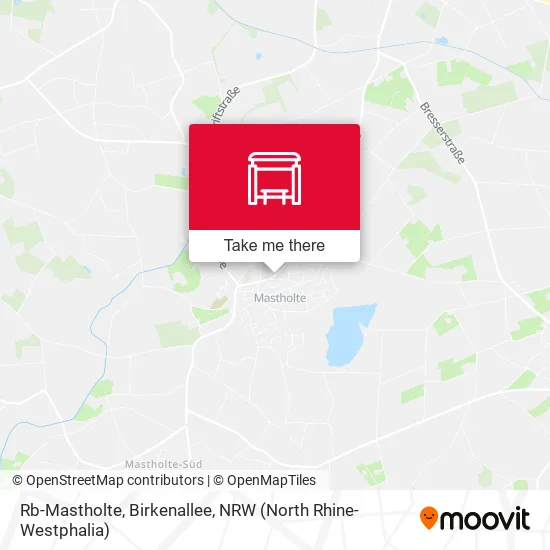 Карта Rb-Mastholte, Birkenallee