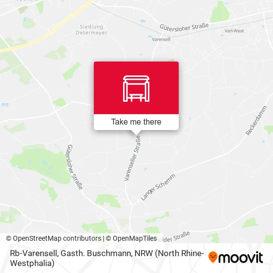 Карта Rb-Varensell, Gasth. Buschmann