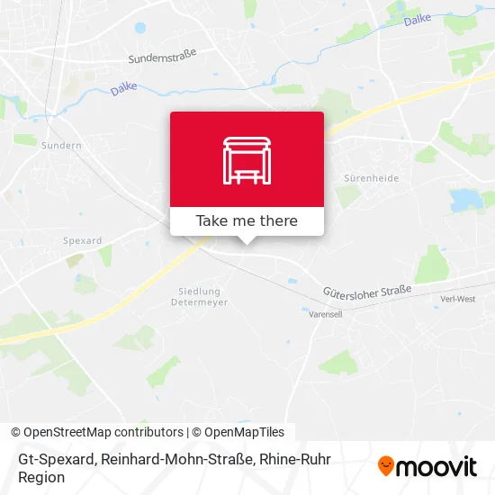 Карта Gt-Spexard, Reinhard-Mohn-Straße