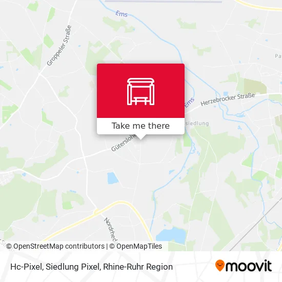 Карта Hc-Pixel, Siedlung Pixel