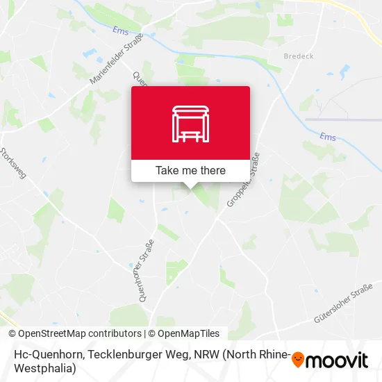Карта Hc-Quenhorn, Tecklenburger Weg
