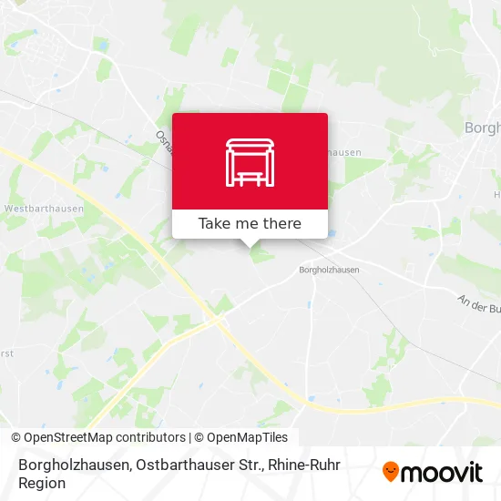 Карта Borgholzhausen, Ostbarthauser Str.