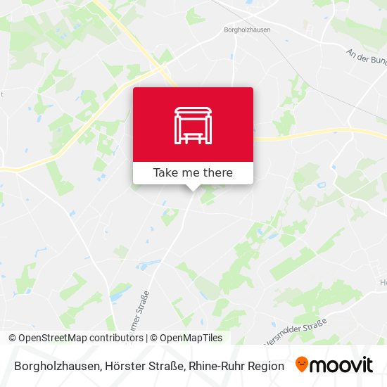 Borgholzhausen, Hörster Straße map