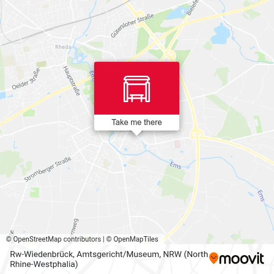 Rw-Wiedenbrück, Amtsgericht / Museum map