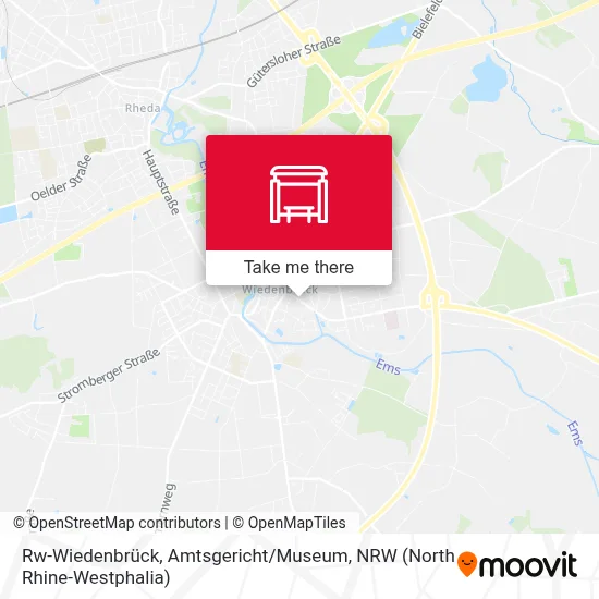 Rw-Wiedenbrück, Amtsgericht / Museum map