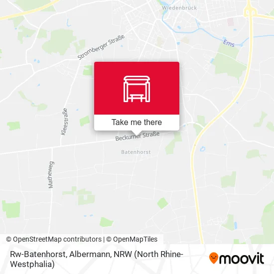 Карта Rw-Batenhorst, Albermann