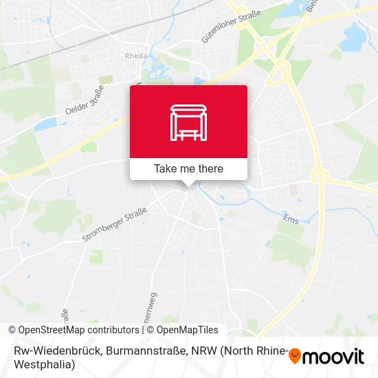 Rw-Wiedenbrück, Burmannstraße map