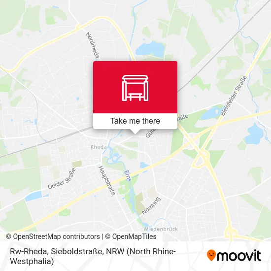 Rw-Rheda, Sieboldstraße map