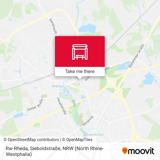 Rw-Rheda, Sieboldstraße map