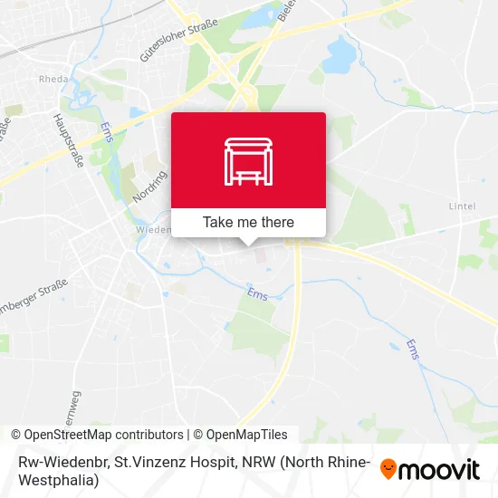 Rw-Wiedenbr, St.Vinzenz Hospit map