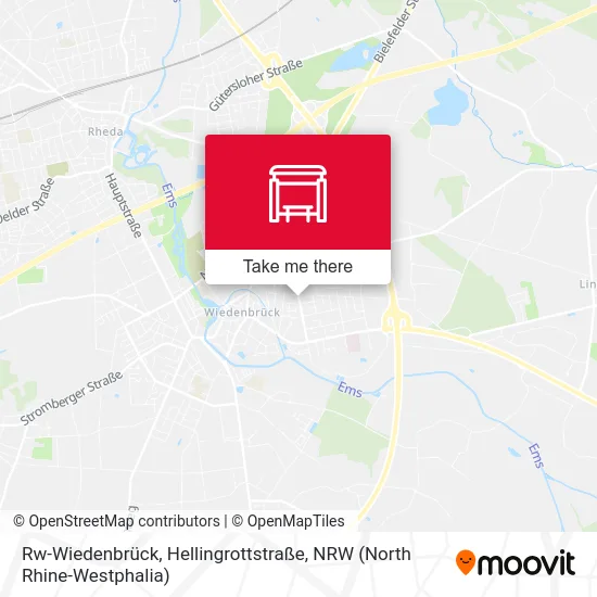 Rw-Wiedenbrück, Hellingrottstraße map