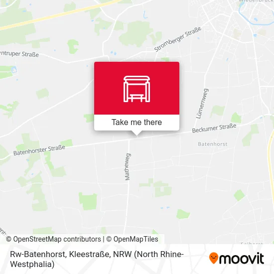 Rw-Batenhorst, Kleestraße map