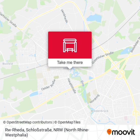 Rw-Rheda, Schloßstraße map