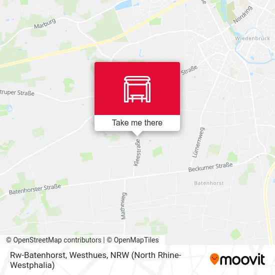 Rw-Batenhorst, Westhues map