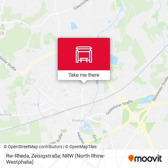 Карта Rw-Rheda, Zeisigstraße