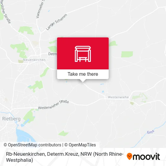 Rb-Neuenkirchen, Determ.Kreuz map