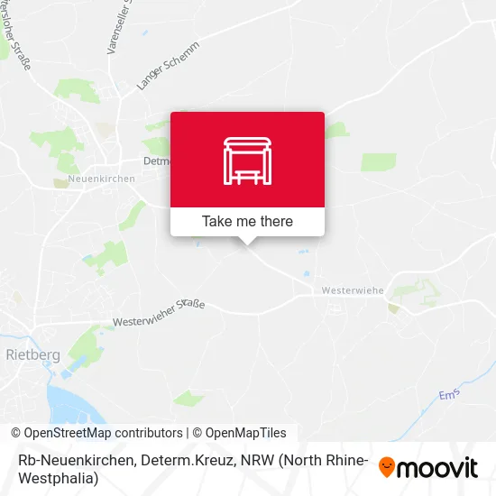 Rb-Neuenkirchen, Determ.Kreuz map