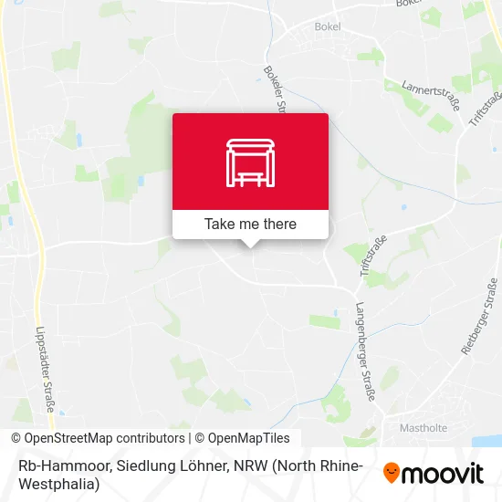 Rb-Hammoor, Siedlung Löhner map