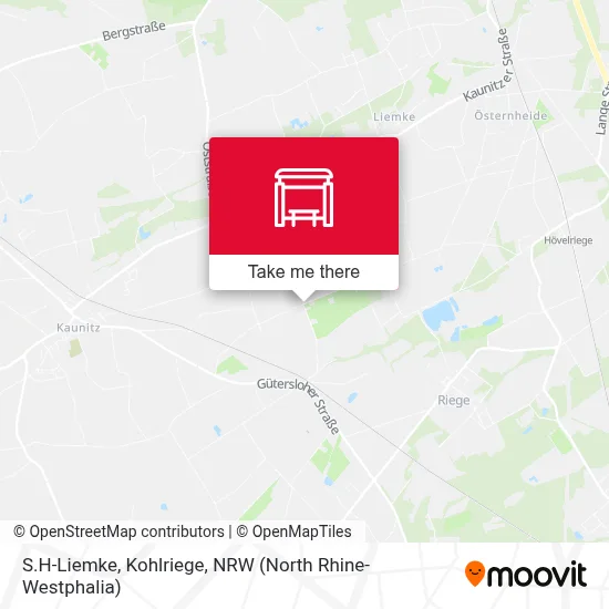 S.H-Liemke, Kohlriege map