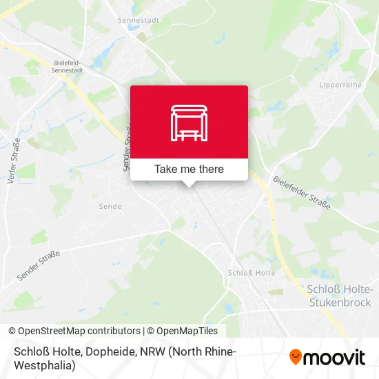 Карта Schloß Holte, Dopheide
