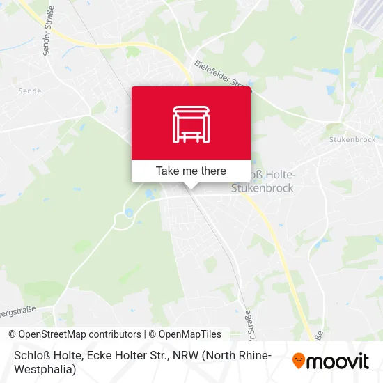 Карта Schloß Holte, Ecke Holter Str.