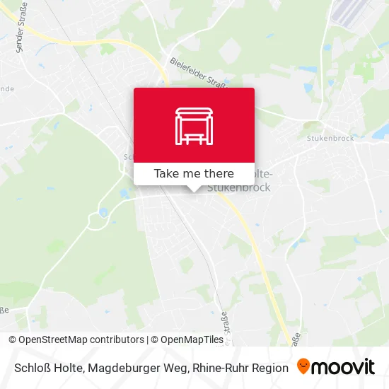 Карта Schloß Holte, Magdeburger Weg