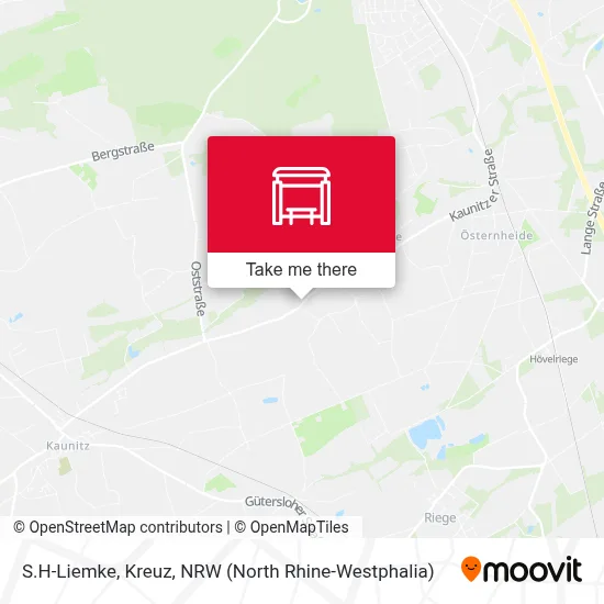 S.H-Liemke, Kreuz map