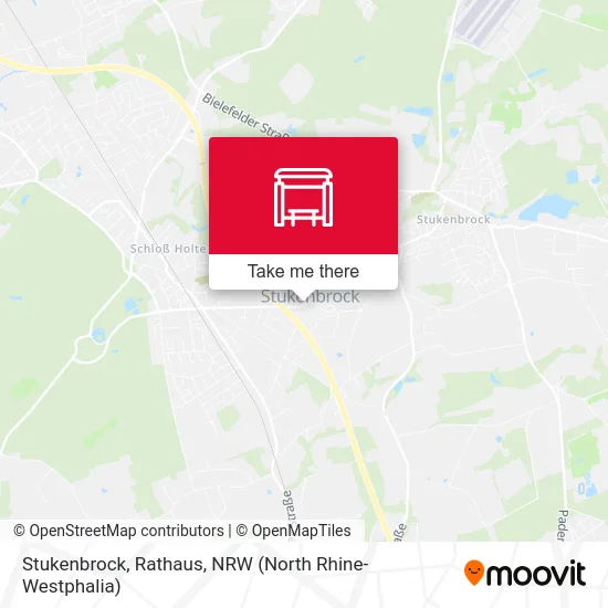 Stukenbrock, Rathaus map