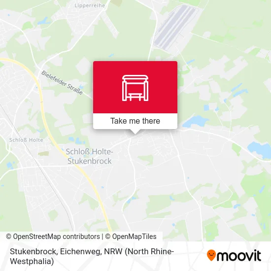 Карта Stukenbrock, Eichenweg