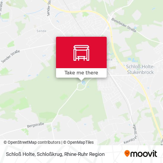 Schloß Holte, Schloßkrug map