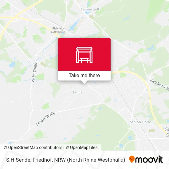 S.H-Sende, Friedhof map