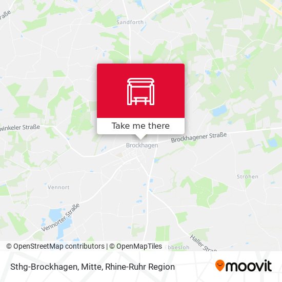 Sthg-Brockhagen, Mitte map