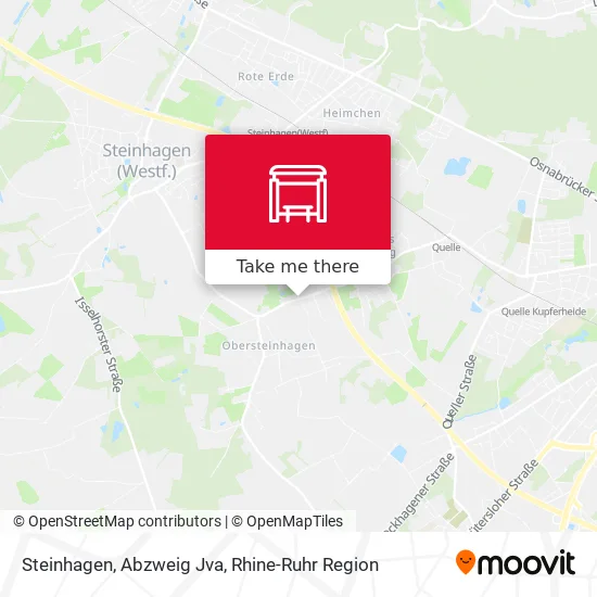 Карта Steinhagen, Abzweig Jva