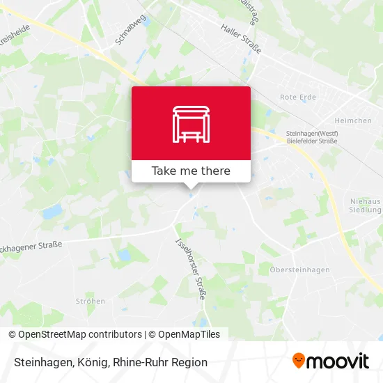 Карта Steinhagen, König