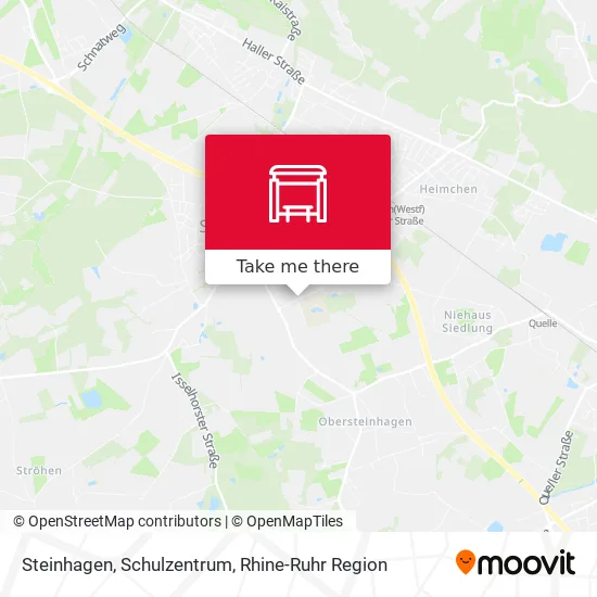 Карта Steinhagen, Schulzentrum