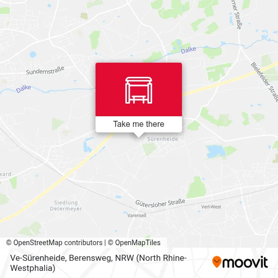 Ve-Sürenheide, Berensweg map