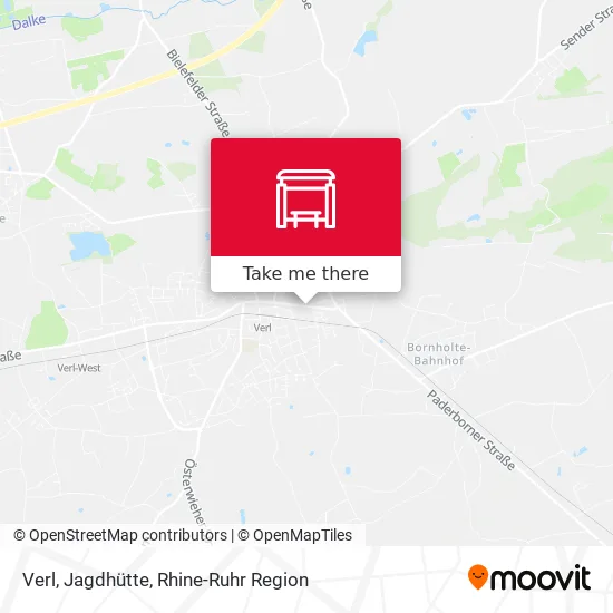 Карта Verl, Jagdhütte