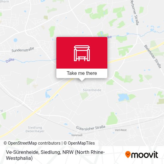 Ve-Sürenheide, Siedlung map