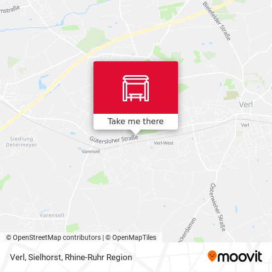 Карта Verl, Sielhorst