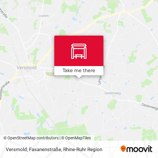Versmold, Fasanenstraße map
