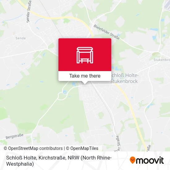 Карта Schloß Holte, Kirchstraße