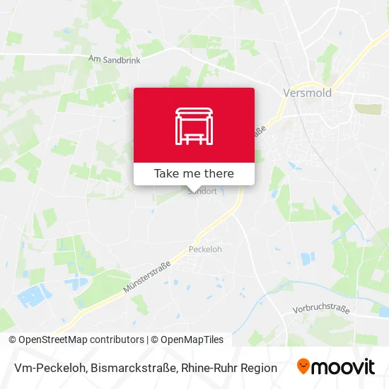 Карта Vm-Peckeloh, Bismarckstraße