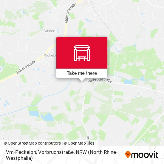 Карта Vm-Peckeloh, Vorbruchstraße